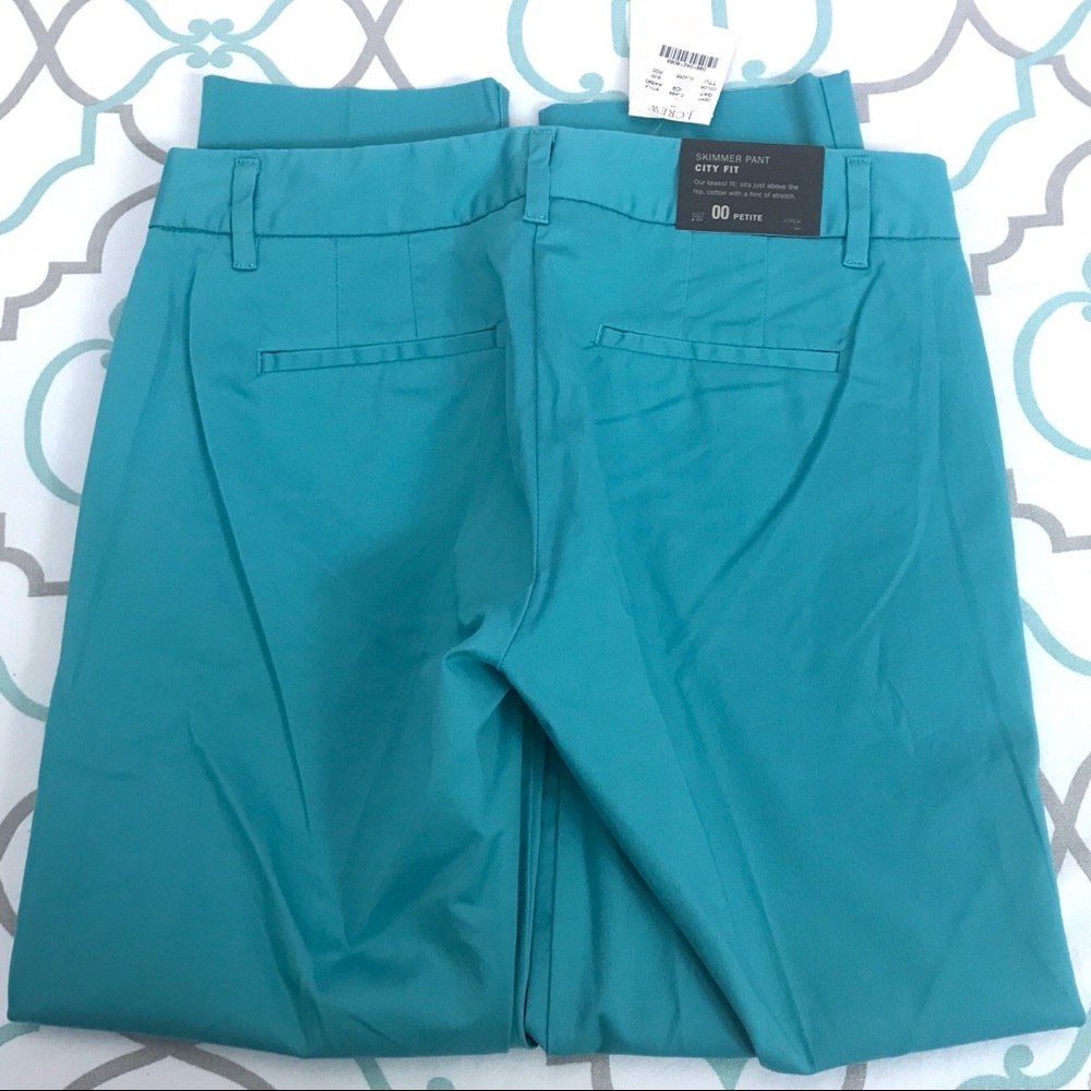 💙👖NWT! J. CREW SKIMMER CITY FIT👖💙00(24) 23.25” - Picture 2 of 8